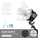 ZUOCHEN 3375W Photo Studio Softbox StudioLighting kit Boom arm Backdrop Light Stand + 5in1 Reflector for Photography Shooting