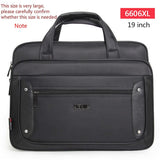 2022 Top-level Super Capacity Plus Business Men&#39;s Briefcase Women Handbags Laptop Bags 16 17 19 Inch Oxford Crossbody Travel Bag