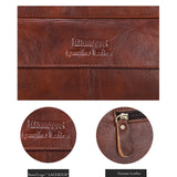 Men Genuine Leather Handbags Casual Leather Laptop Bags Male Business Travel Messenger Bags Men&#39;s Crossbody Shoulder Bag
