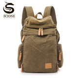Top Quality Casual Men&#39;s Backpack Fashion Canvas Students School Shoulder Bag Laptop Rucksack Large Travel Backpacks korean