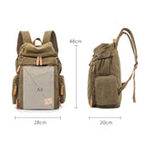 Top Quality Casual Men&#39;s Backpack Fashion Canvas Students School Shoulder Bag Laptop Rucksack Large Travel Backpacks korean
