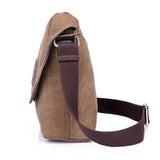 Men&#39;s Travel Crossbody Bag Canvas Men Messenger Bags Vintage Top-Handle Handbags Packets Casual Multifunction Tote Shoulder Bags
