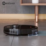 Robot Vacuum Cleaner NEATSVOR X600 Pro Laser Navigation  6000PA Strong Suction Map Management  Sweep Floor and Wipe Floor in One