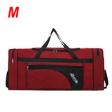 Unisex Large Capacity Portable Travel Bags Foldable Luggage Bag Waterproof Oxford Handbag Outdoor Leisure Shoulder Bags  XA270F