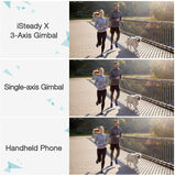 Hohem iSteady X iSteady X2,3-Axis Smartphone Gimbal Stabilizer with Foldable Gimbal for iPhone 13/12 PRO MAX/11, Samsung, Huawei