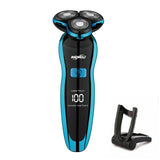 Electric Razor Electric Shaver Hair Cutting Shaving Machine for Men Clipper Beard Trimmer  Rotary Shaver 100% Water Proof