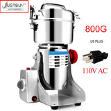 Big Capacity 800G 3000W Herb Grinder Coffee Machine Grain Spices Mill Medicine Wheat Mixer Dry Food Grinder