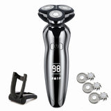 Electric Razor Electric Shaver Hair Cutting Shaving Machine for Men Clipper Beard Trimmer  Rotary Shaver 100% Water Proof