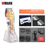 WMARK NG-108 NG-118 Transparent Style Rechargeable Hair clipper Professional Cord &amp; cordless NG-202 Hair Trimmer