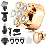 Multi Grooming Kit Digital Display Electric Shaver Hair Trimmer Beard Electric Razor Wet Dry Men Facial &amp; Body Shaving Machine