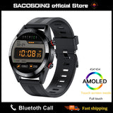 2023 New 454*454 Screen Smart Watch Always Display The Time Bluetooth Call Local Music Smartwatch For Mens Android TWS Earphones