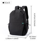 Men Fashion Personalized Travel Backpack Light Weight Large Space 17inch Laptop Bag Teenage Outdoor Waterproof School Bag