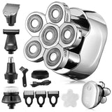 Multi Grooming Kit Digital Display Electric Shaver Hair Trimmer Beard Electric Razor Wet Dry Men Facial &amp; Body Shaving Machine