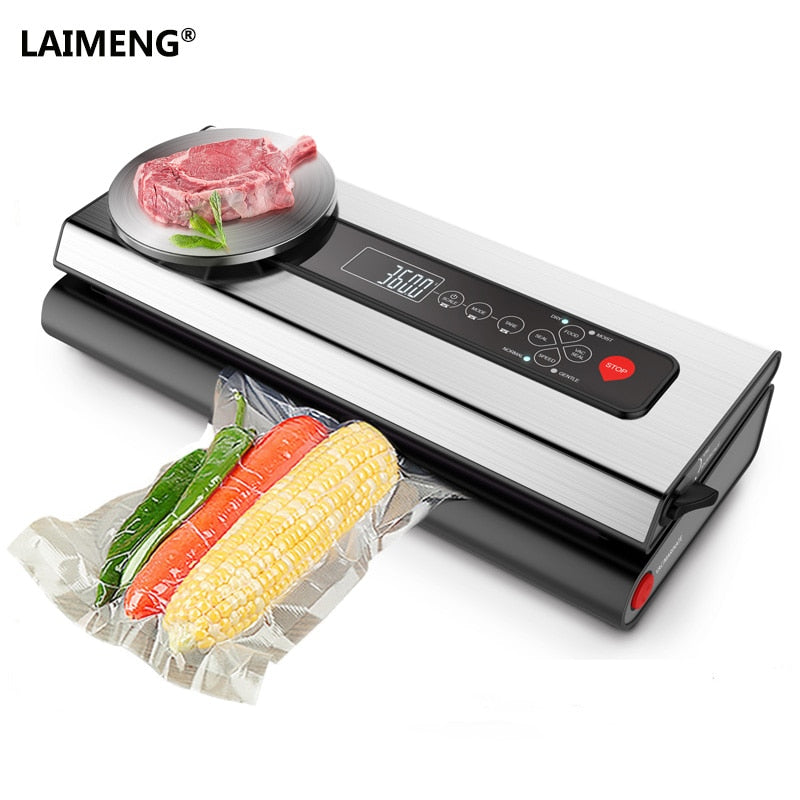 LAIMENG Vacuum Sealer Machine With Food Vacuum Bags Packaging For Vacuum Packer Packing For Sous Vide Vacuum Food Sealer S145