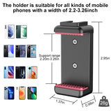 Ulanzi MT-08 Foldable Mini Tripod Mount 1/4&#39;&#39; Tripod Monopod Hand Grip Universal for DSLR Android iPhone Smartphone