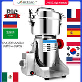 Big Capacity 800G 3000W Herb Grinder Coffee Machine Grain Spices Mill Medicine Wheat Mixer Dry Food Grinder
