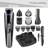Kemei Electric Hair Clipper Beauty kit for Men Electric shaver beard trimme men's Razor multifunctional hair cutting machine