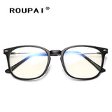 RBEWTP TR90 Anti Blue light Goggles led Reading Glasses Radiation-resistant Glasses Computer Gaming eyeGlasses Frame Eyewear 008