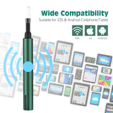 Wireless WiFi Ear Otoscope Oto Speculum Ultra-Thin Ear Scope Camera Waterproof Earwax Removal Tool