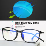 VIVIBEE Anti Blue Light Glasses Men Bluelight Radiation Women  TR90 Computer Protection Gaming Glasses Blue Blocking UV Eyewear